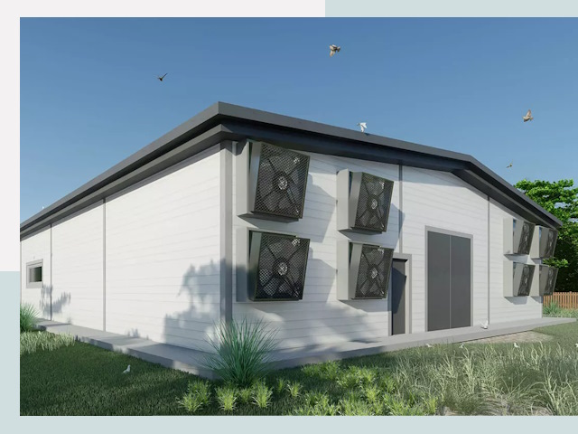 Строительство птичников в Партизанске