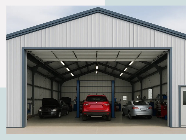 Ангары из сэндвич панелей от 644 руб. в Партизанск