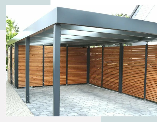 Навесы для парковки в Партизанске