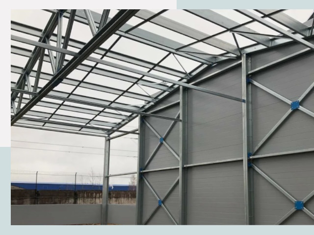 Каркасные ангары от СтальСтрой-Прт по цене от 644 руб.