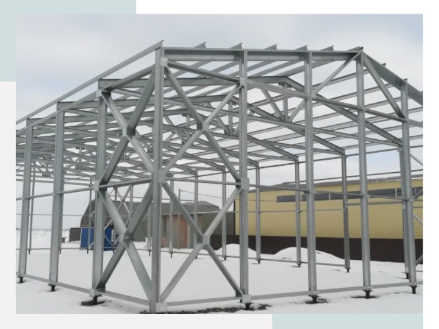 Каркасные ангары в Партизанске