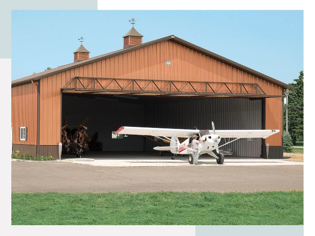 Ангары для самолетов в Партизанске