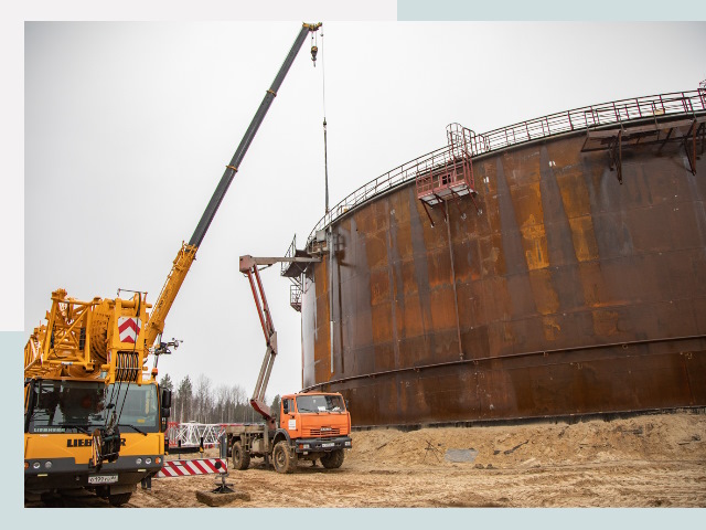 Монтаж резервуаров в Партизанске от 644 руб. за м³