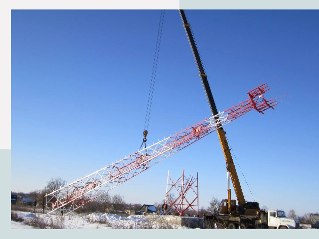 Строительство башен связи в Партизанске от 644 руб.