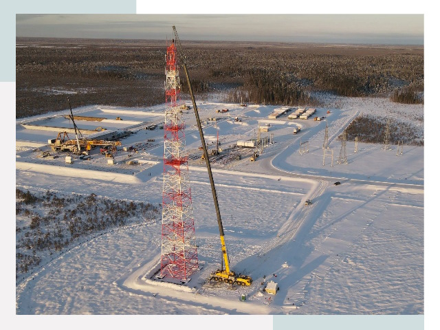 Мачты связи в Партизанске