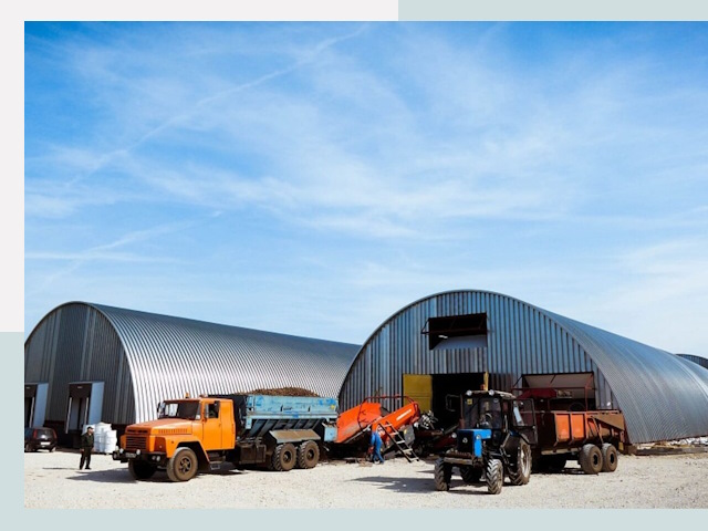 Ангары для спецтехники в Партизанске