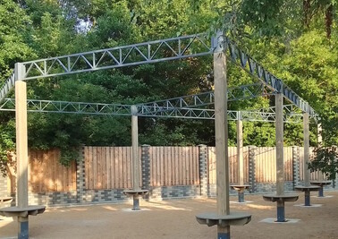 Терраса из металлоконструкций под ключ, проектирование, изготовление и монтаж от СтальСтрой-Прт